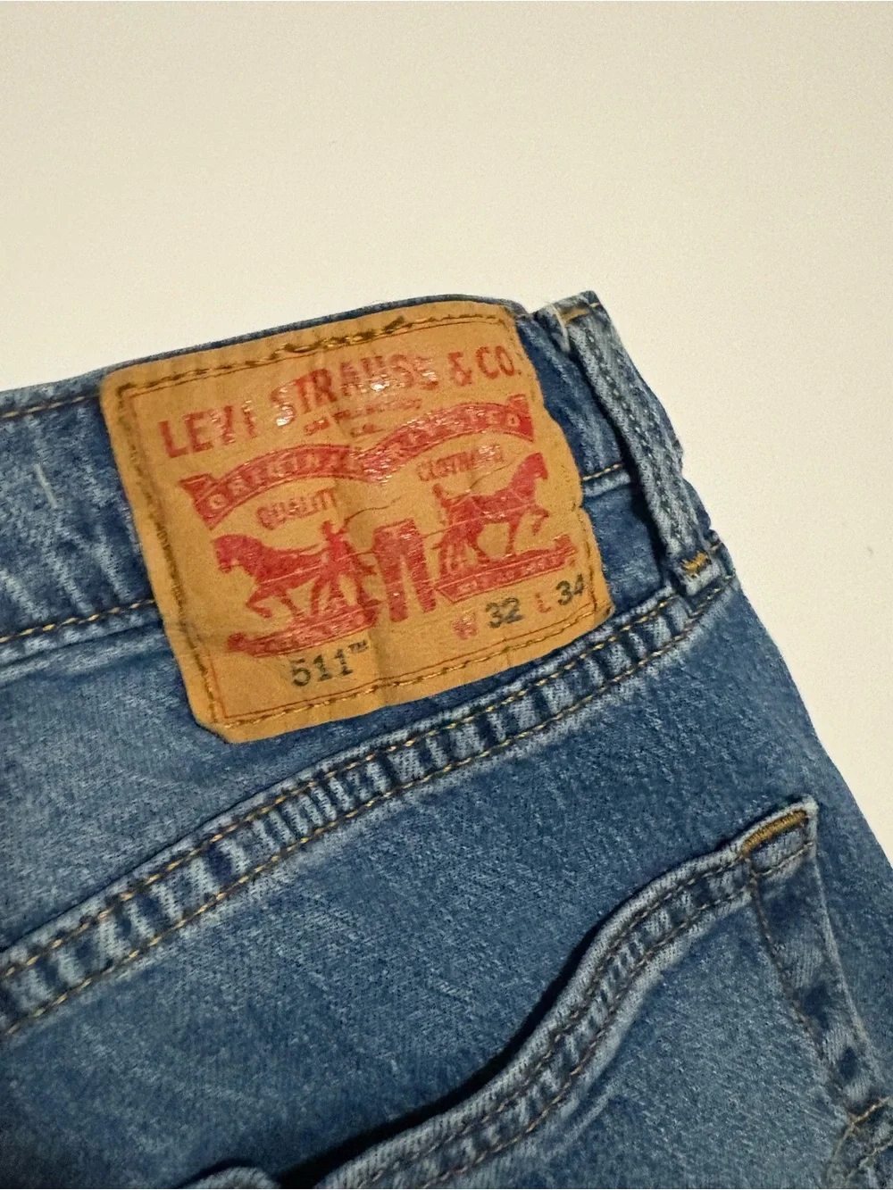 Levi’s 511 Slim Fit Medium Wash Jeans Men’s Size 32x34